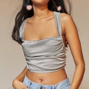 Urban Outfitters Out From Under Ella Shine Bustier Top